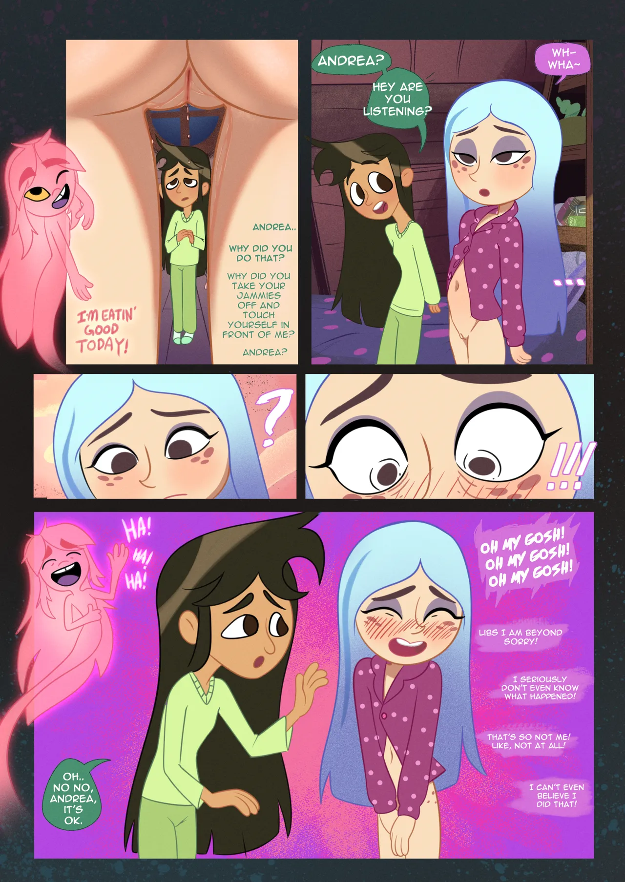 Girls Sleepover GONE WRONG GONE SEXUAL page 11 full