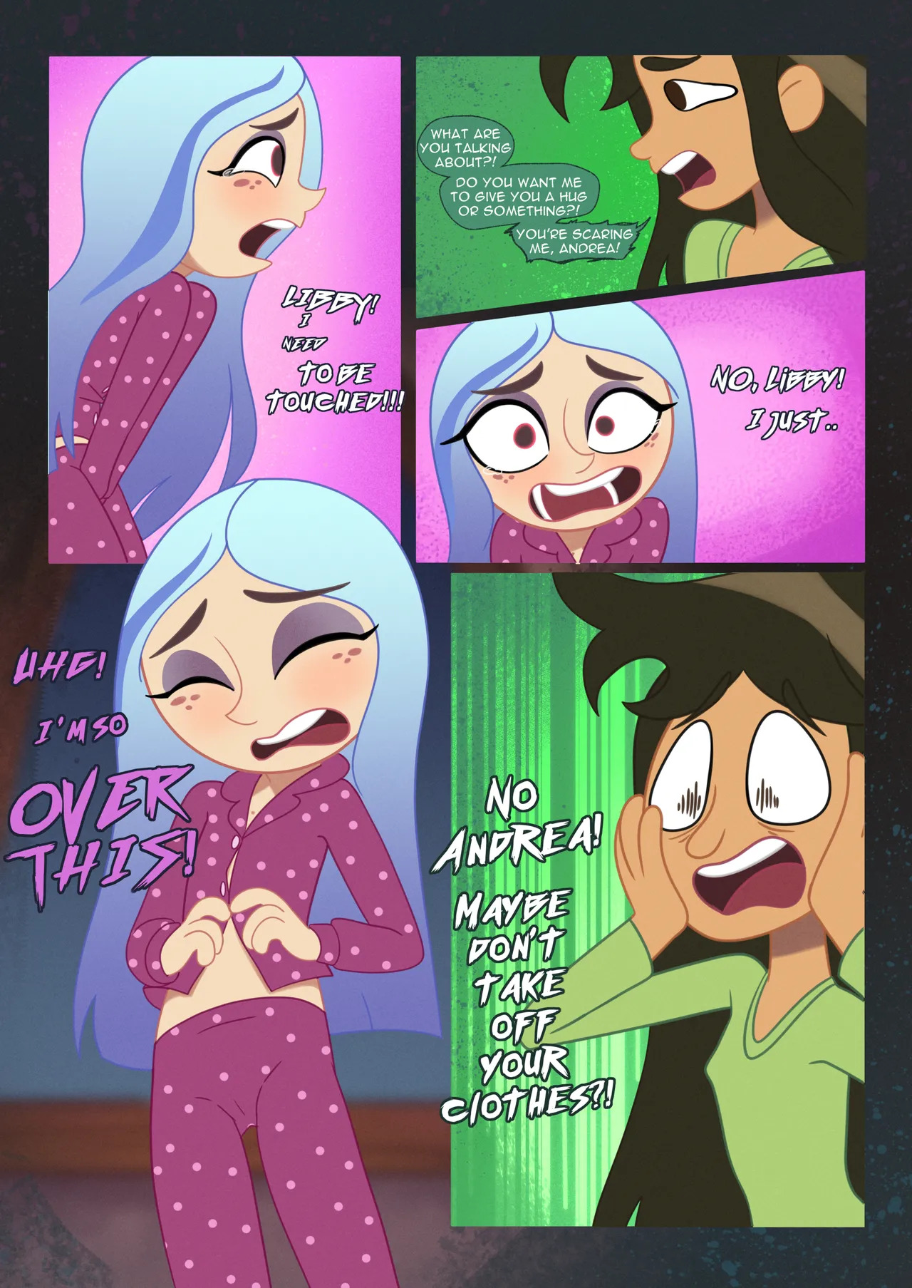 Girls Sleepover GONE WRONG GONE SEXUAL page 8 full