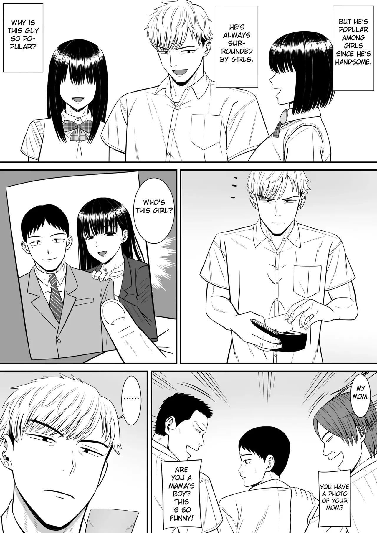 Ijimekko ni Haha o Netorareta Hanashi Dare ka Kikitai? | Anyone Want to Hear the Story of How My Mother Was Stolen? page 9 full