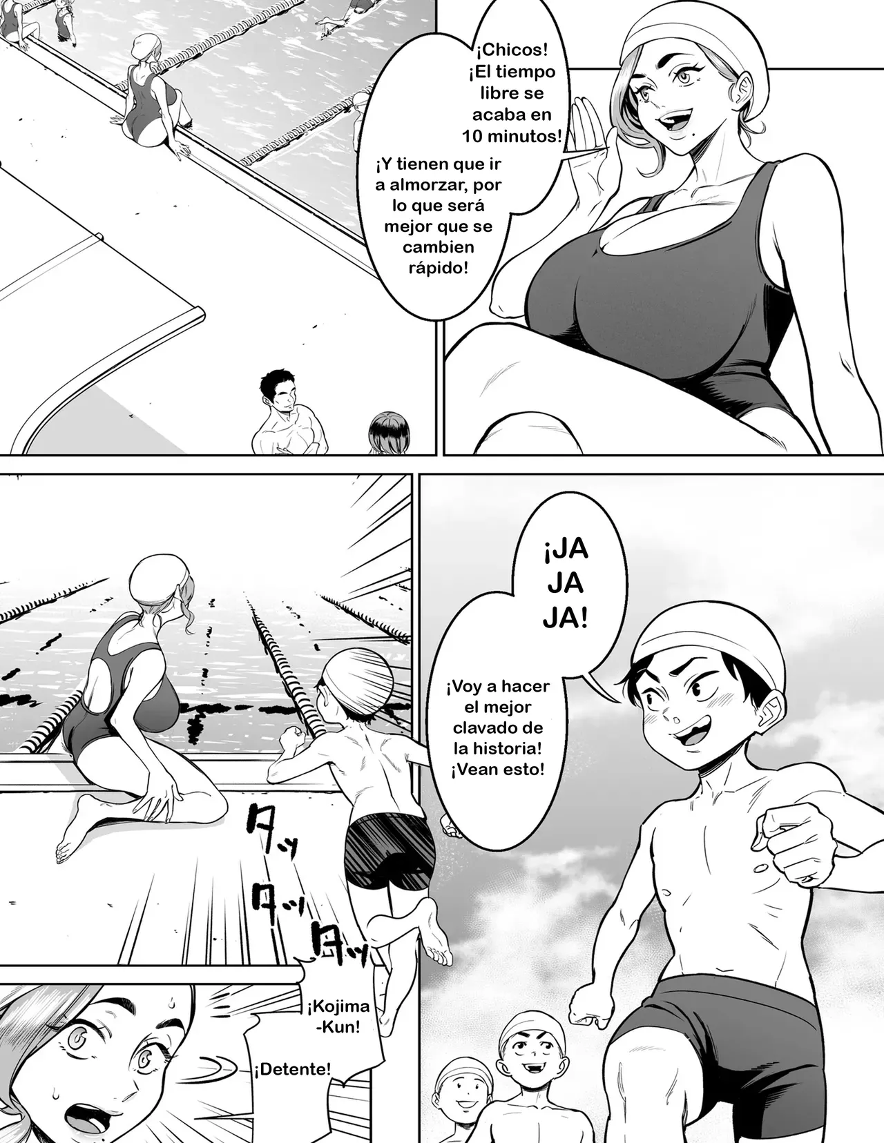 Pool de Sensei to Irekawari! | Swapping with the Teacher at the Pool page 3 full