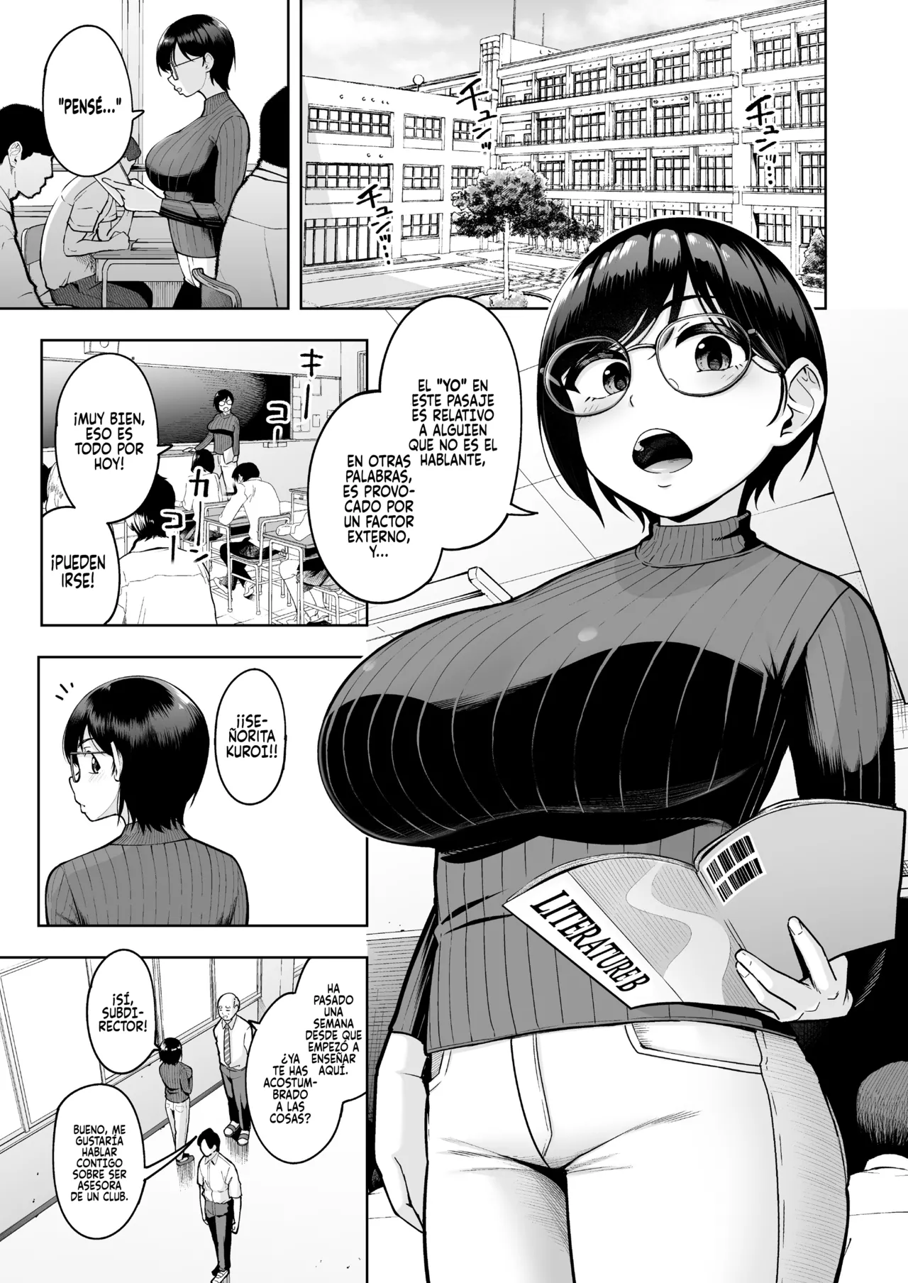 AroThir Dokushin Josei Kyoushi wa Shishunki Danshi nanka Yori Tamattenda yo!｜¡Cachonda, Soltera, y Profesora! page 3 full