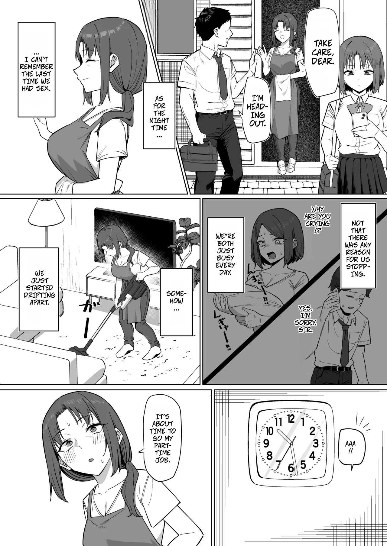 With The Housewife At My Part-Time Job 1-2 -- Baito saki no hitozuma to page 11 full