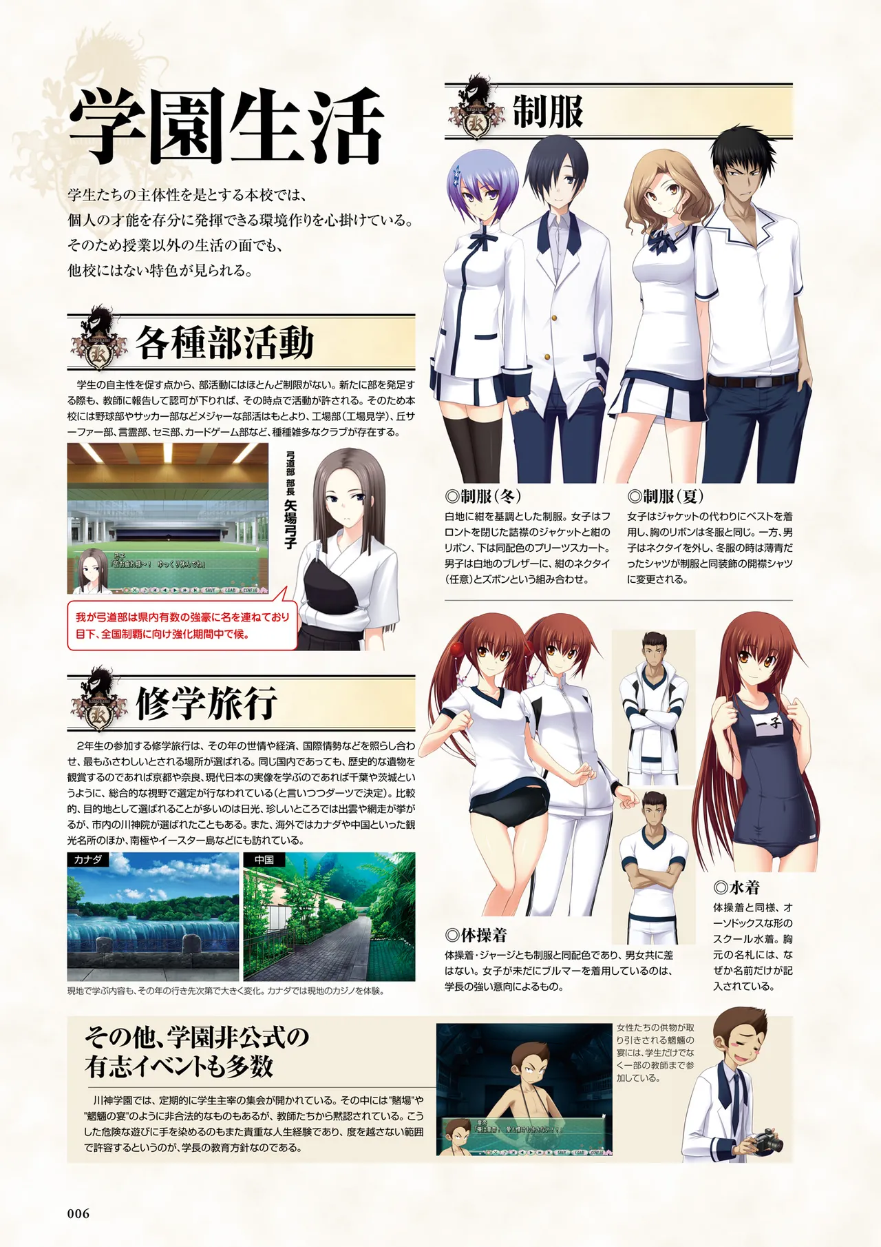 Maji de Watashi ni Koi Shinasai Visual Fan Book page 7 full