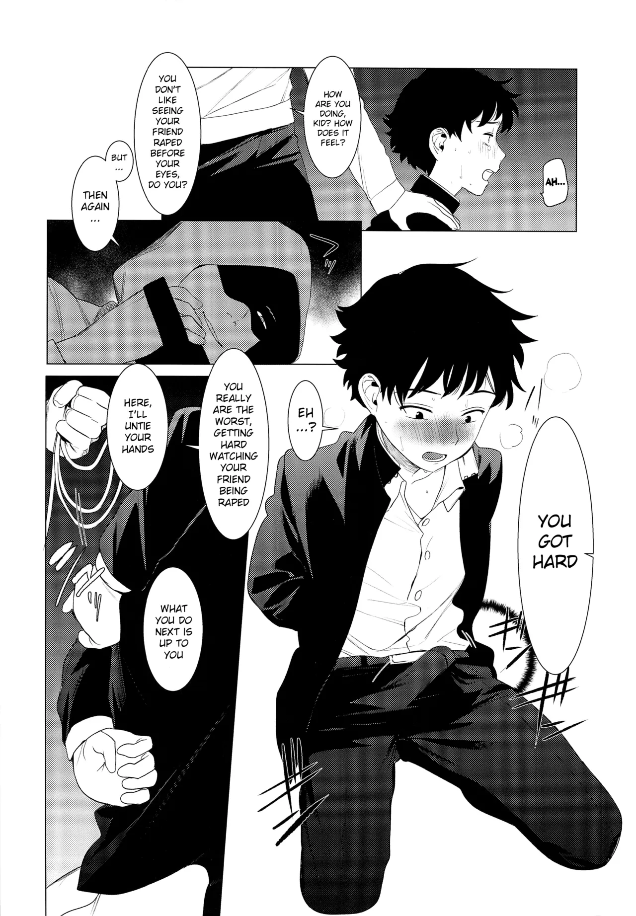 Chuugaku Danshi Yuukai Netorare Jiken | The Middle School Boys Kidnapping Netorare Incident page 11 full