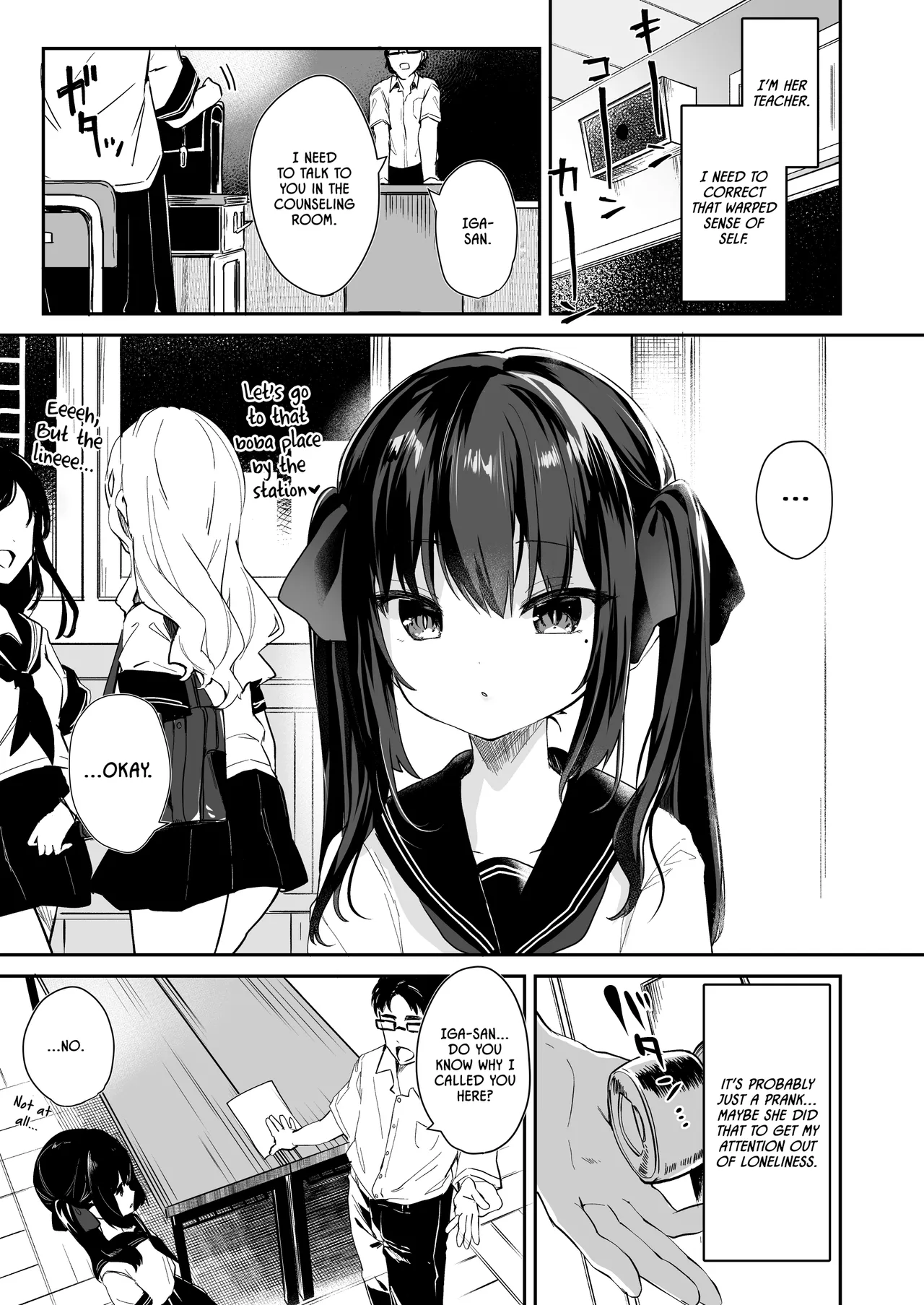 Zenbu Kimi no Sei da. | It's All Your Fault. page 8 full