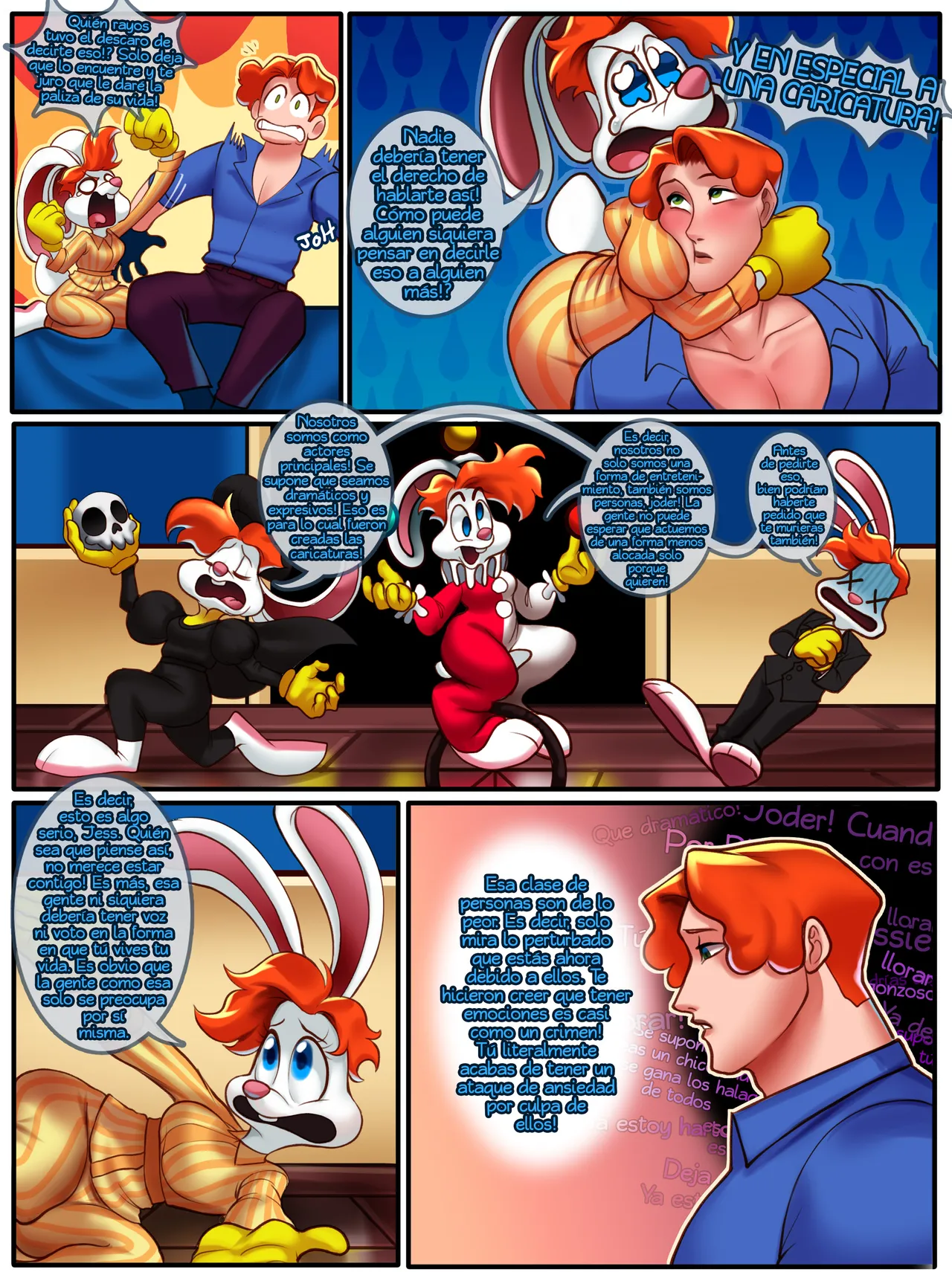 Who CREAMPIED! Rosey Rabbit page 11 full