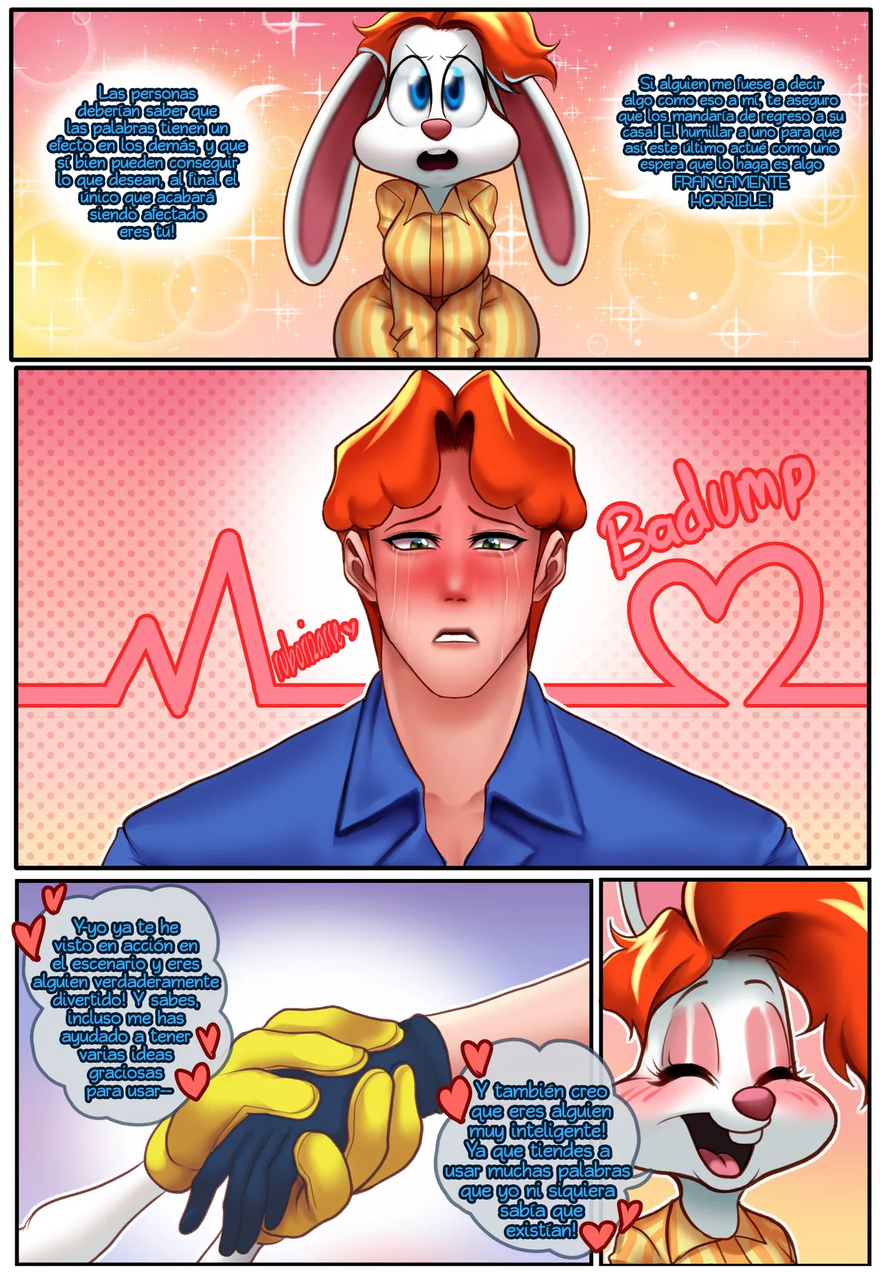 Who CREAMPIED! Rosey Rabbit page 12 full