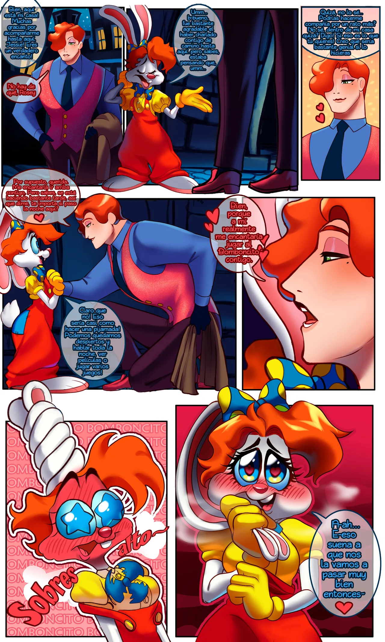 Who CREAMPIED! Rosey Rabbit page 2 full