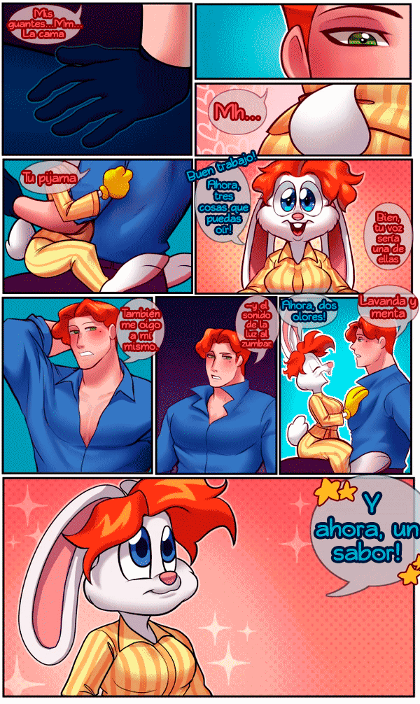 Who CREAMPIED! Rosey Rabbit page 9 full