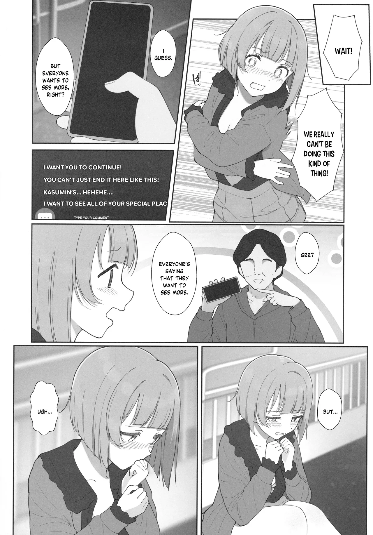 Kasumin Ecchi Ecchi Hon Ecchi Ecchi LiVE Haishin page 12 full