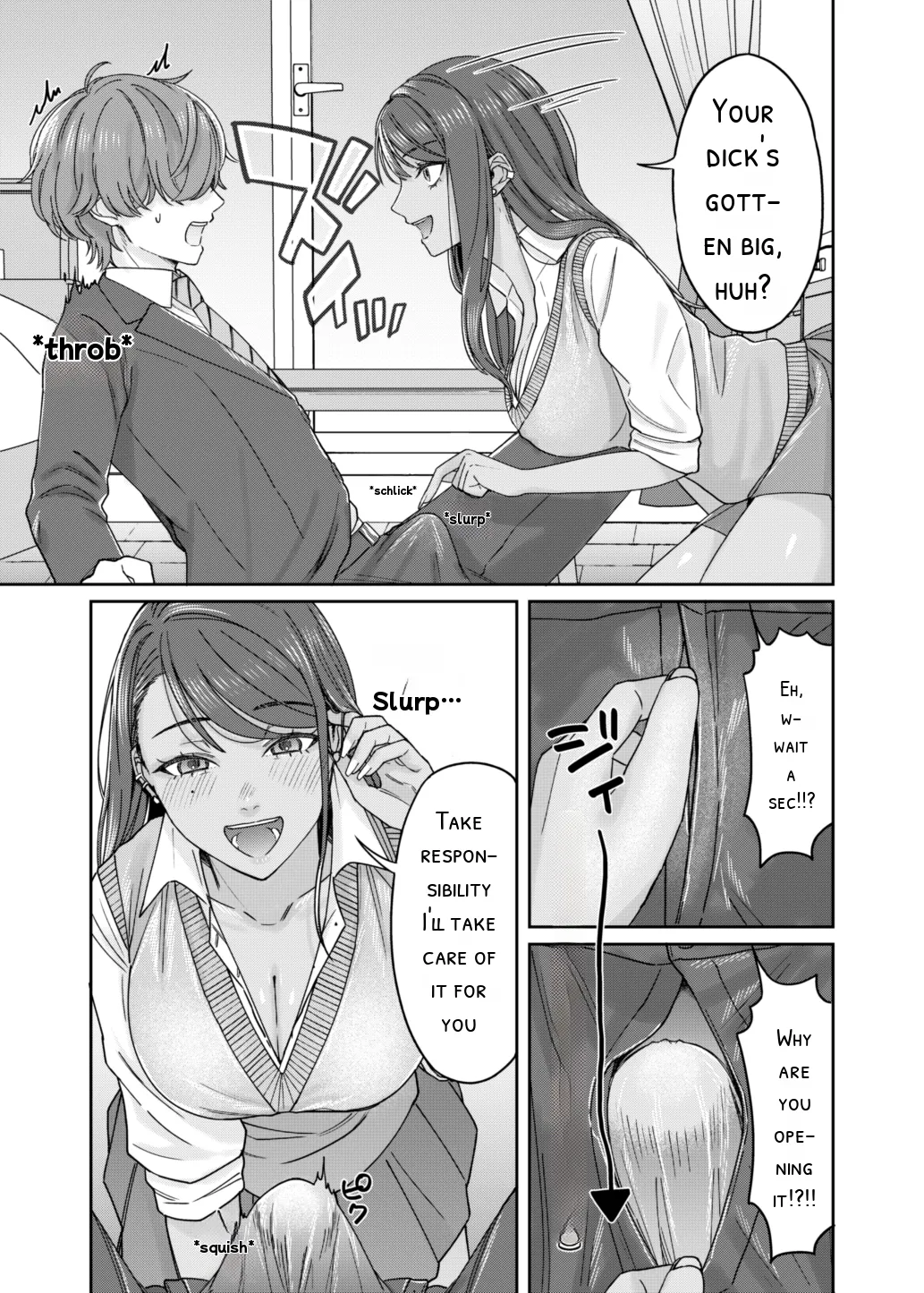 Kuro Gyaru Osananajimi to Himitsu no Benkyou Shichau Hanashi page 12 full