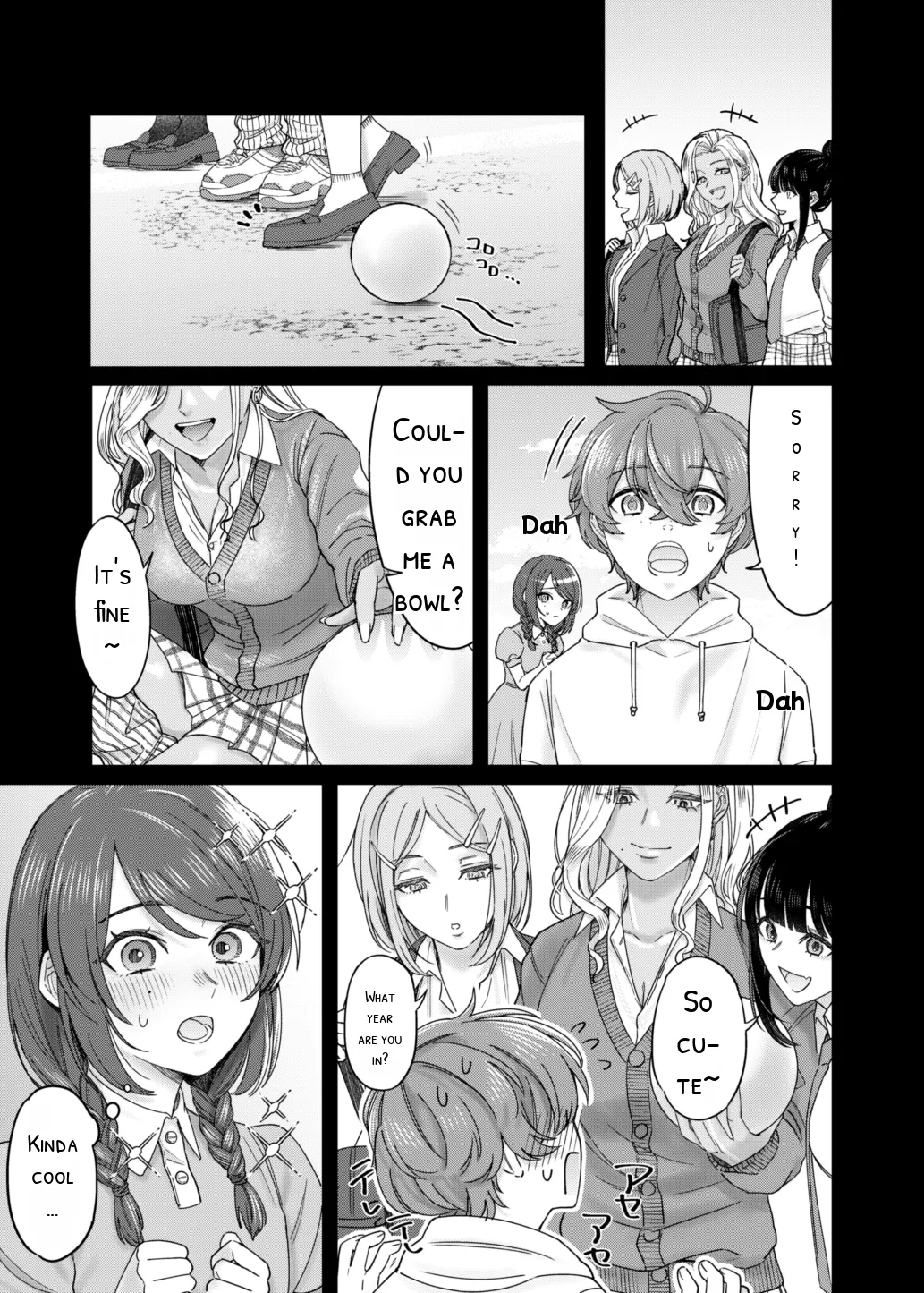 Kuro Gyaru Osananajimi to Himitsu no Benkyou Shichau Hanashi page 2 full
