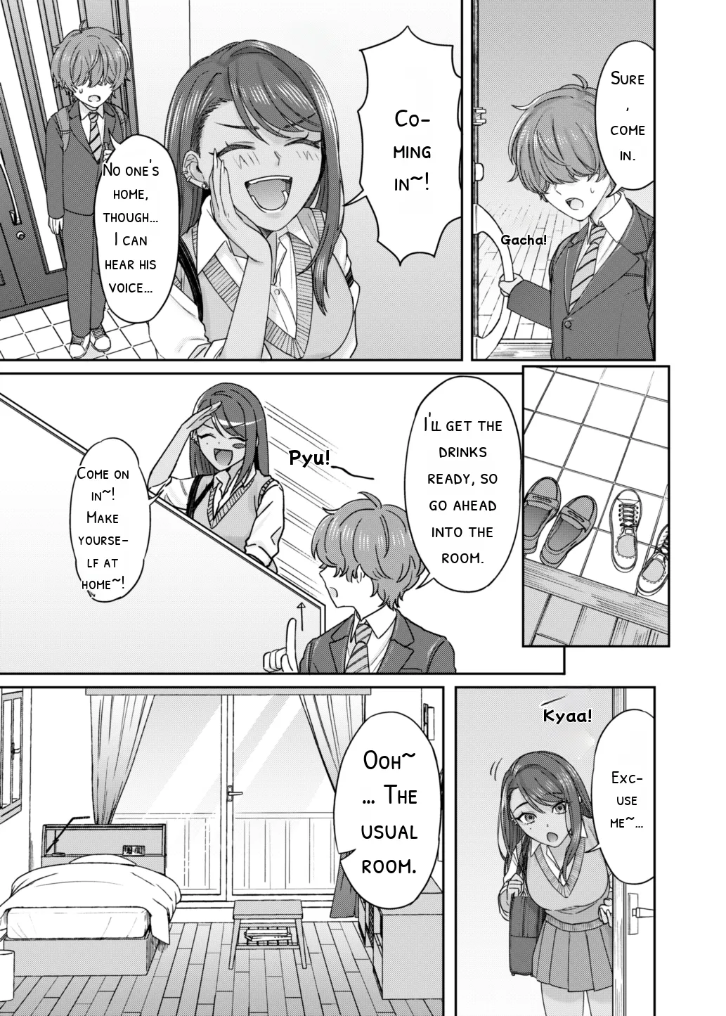 Kuro Gyaru Osananajimi to Himitsu no Benkyou Shichau Hanashi page 6 full