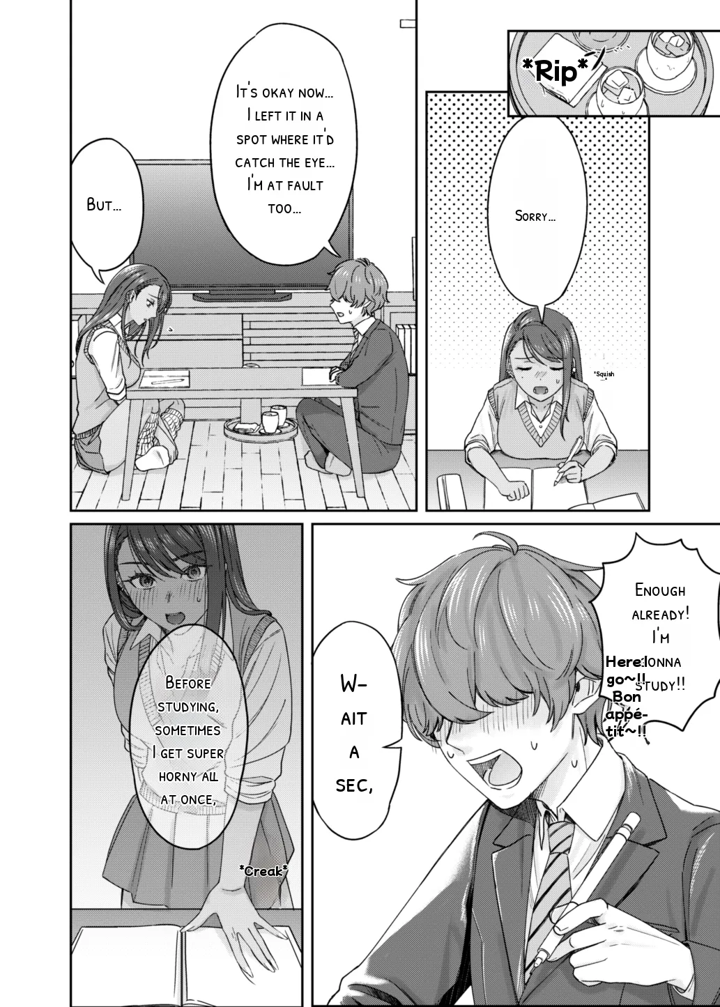 Kuro Gyaru Osananajimi to Himitsu no Benkyou Shichau Hanashi page 9 full