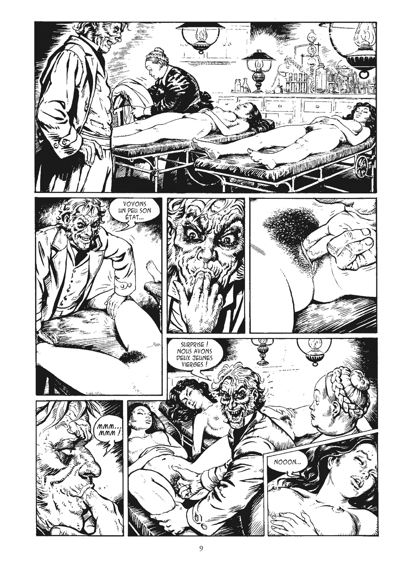L'Antre de la Terreur - Les aventures sexuelles de Lilian et Agathe page 11 full