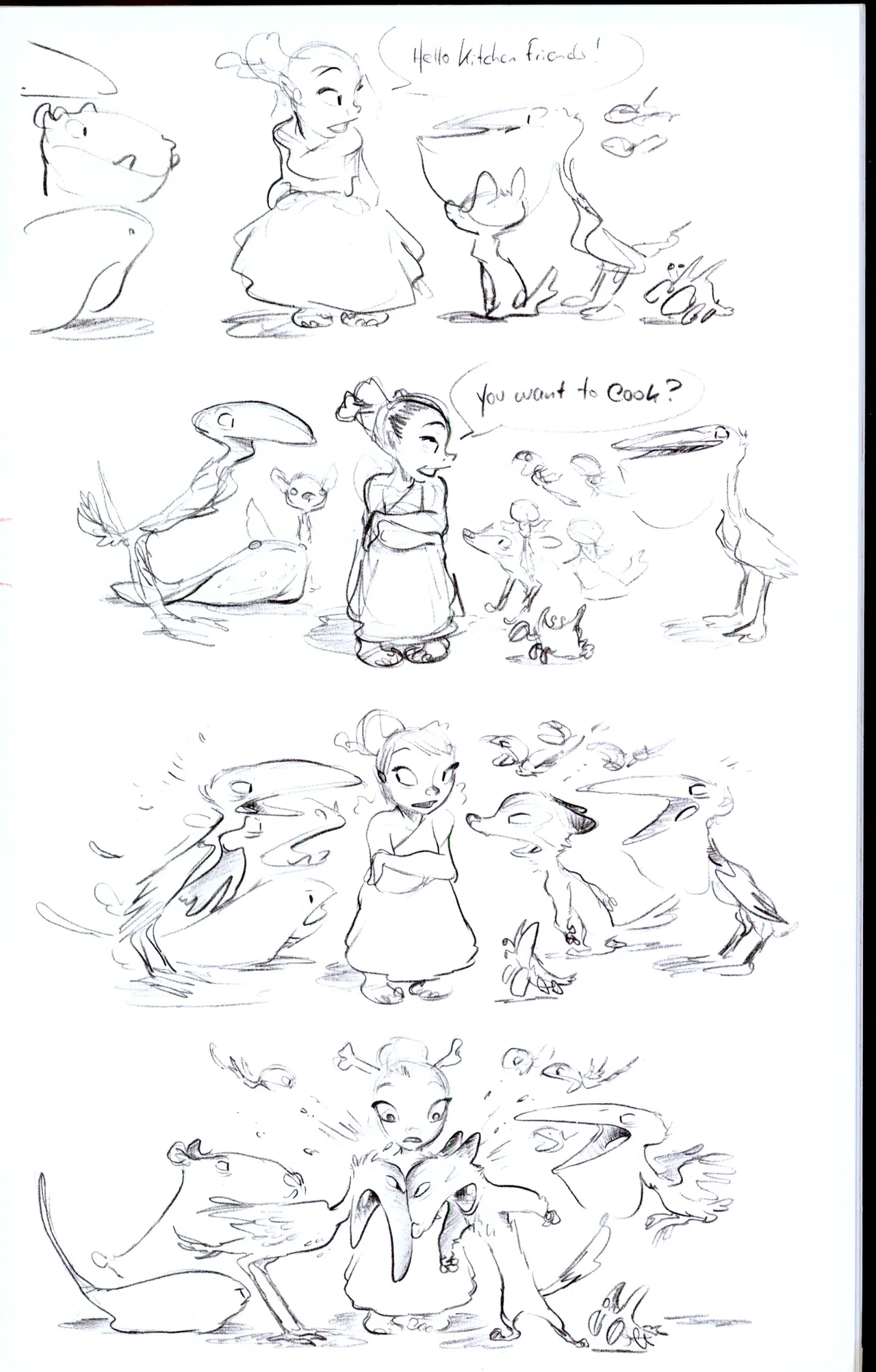 Chris Sanders Sketchbook vol.8 page 11 full