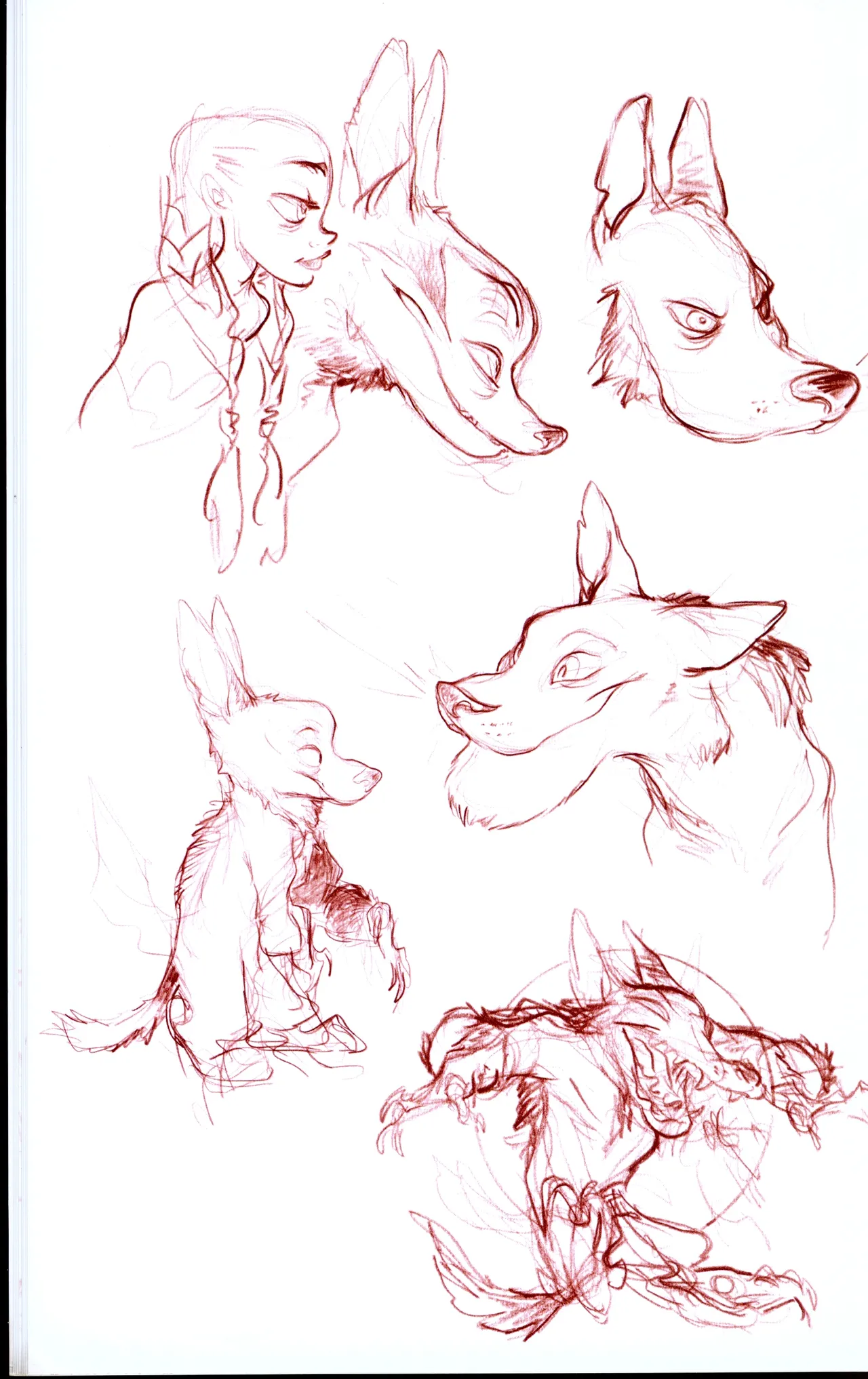 Chris Sanders Sketchbook vol.8 page 12 full