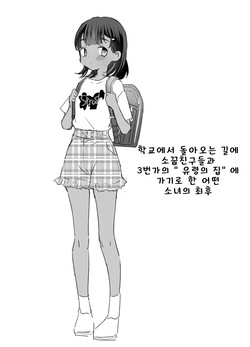 학교에서 돌아오는 길에 소꿉친구들과 3번가의 「유령의 집」에 가기로 한 어떤 소녀의 최후