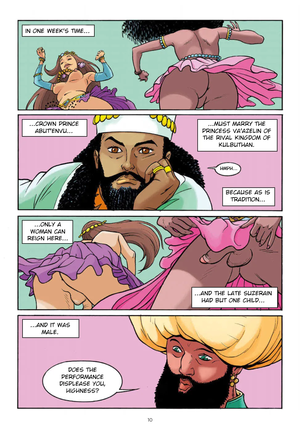 Connie the Barbarian Vol.2 page 9 full