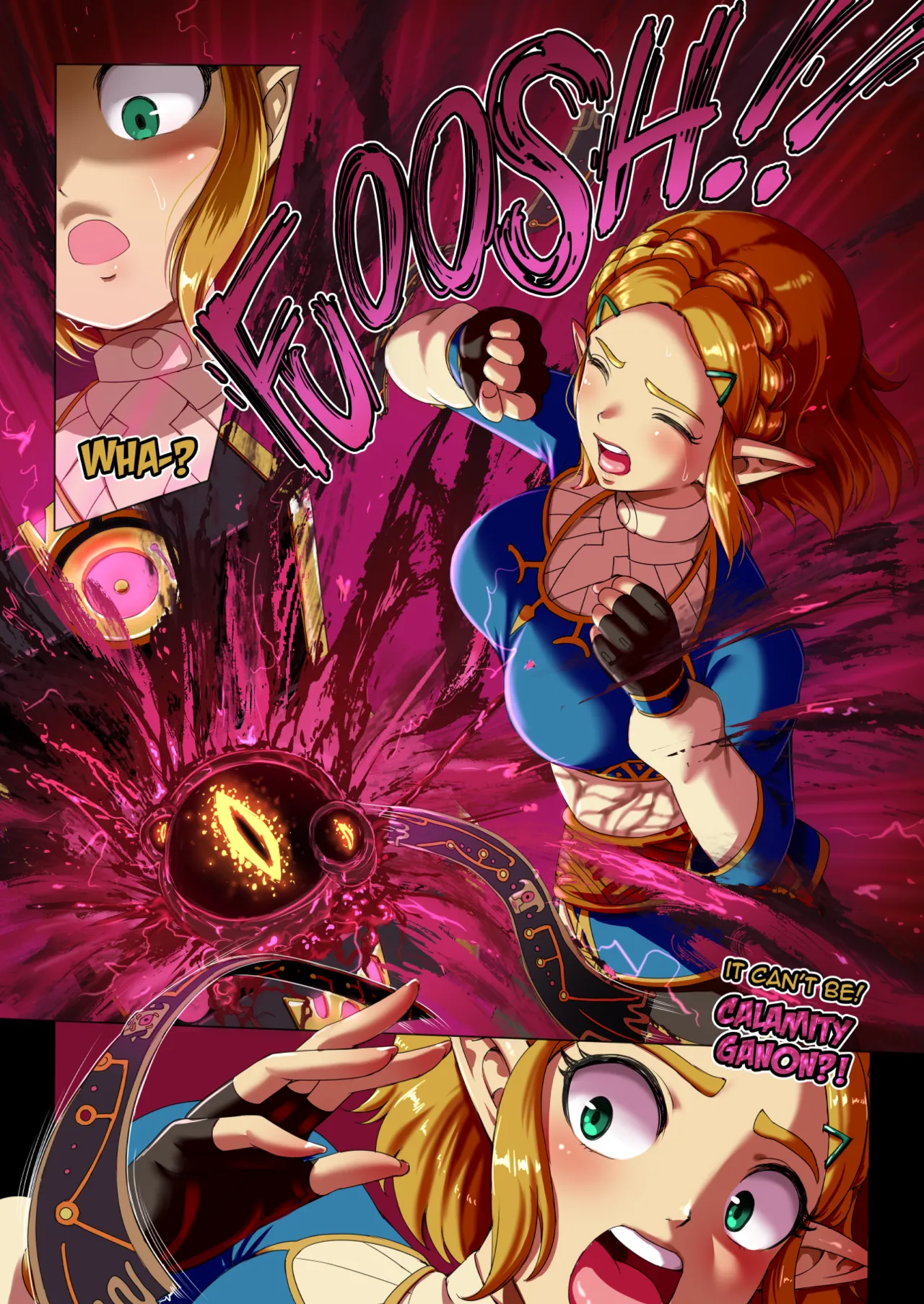 Princess Zelda Kidnapped - Comic page 2 full