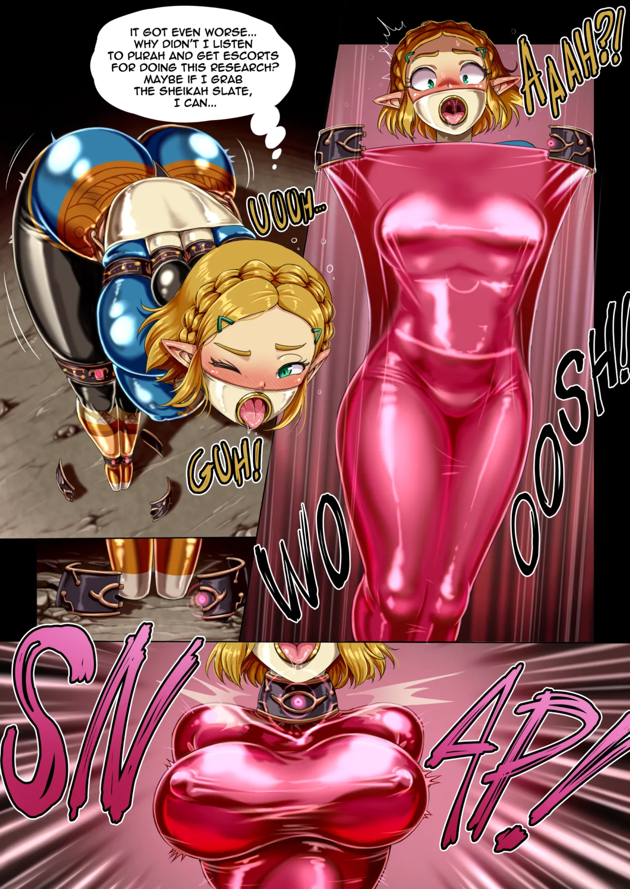 Princess Zelda Kidnapped - Comic page 6 full
