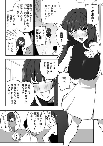 [あねかわ] ジュニアの頃から面倒みてきたのに素人呼びしてくる高飛車アラサーアイドル(28) cover