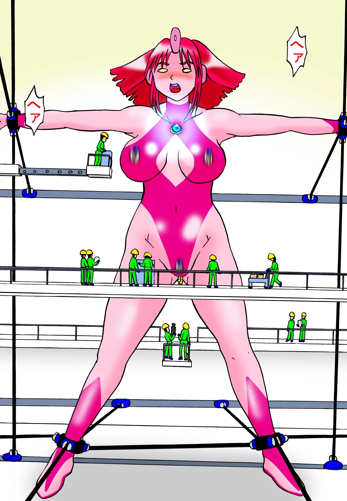 TOUCH 巨大ヒロイン マリア 5 page 4 full