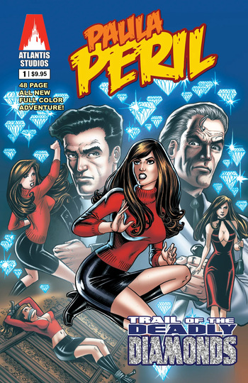 [Paula Peril] Trail of The Deadly Diamonds cover