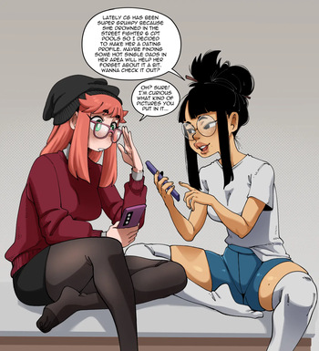 [NuclearWasabi] CG on Tinder cover