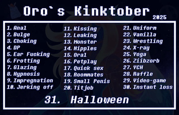 [Oro97] Kinktober 2025 cover