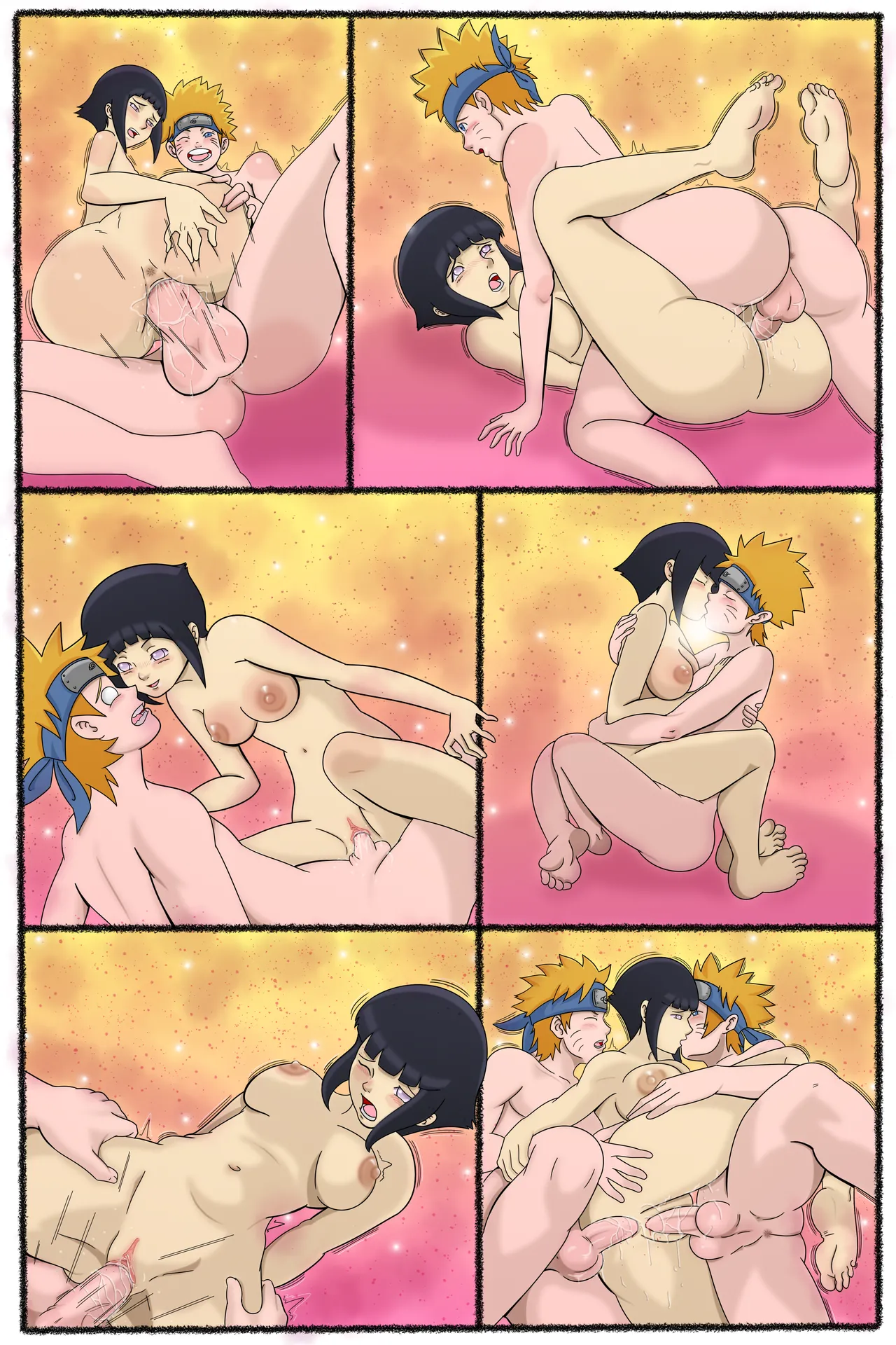 Hinata & Naruto's midnight training session page 6 full