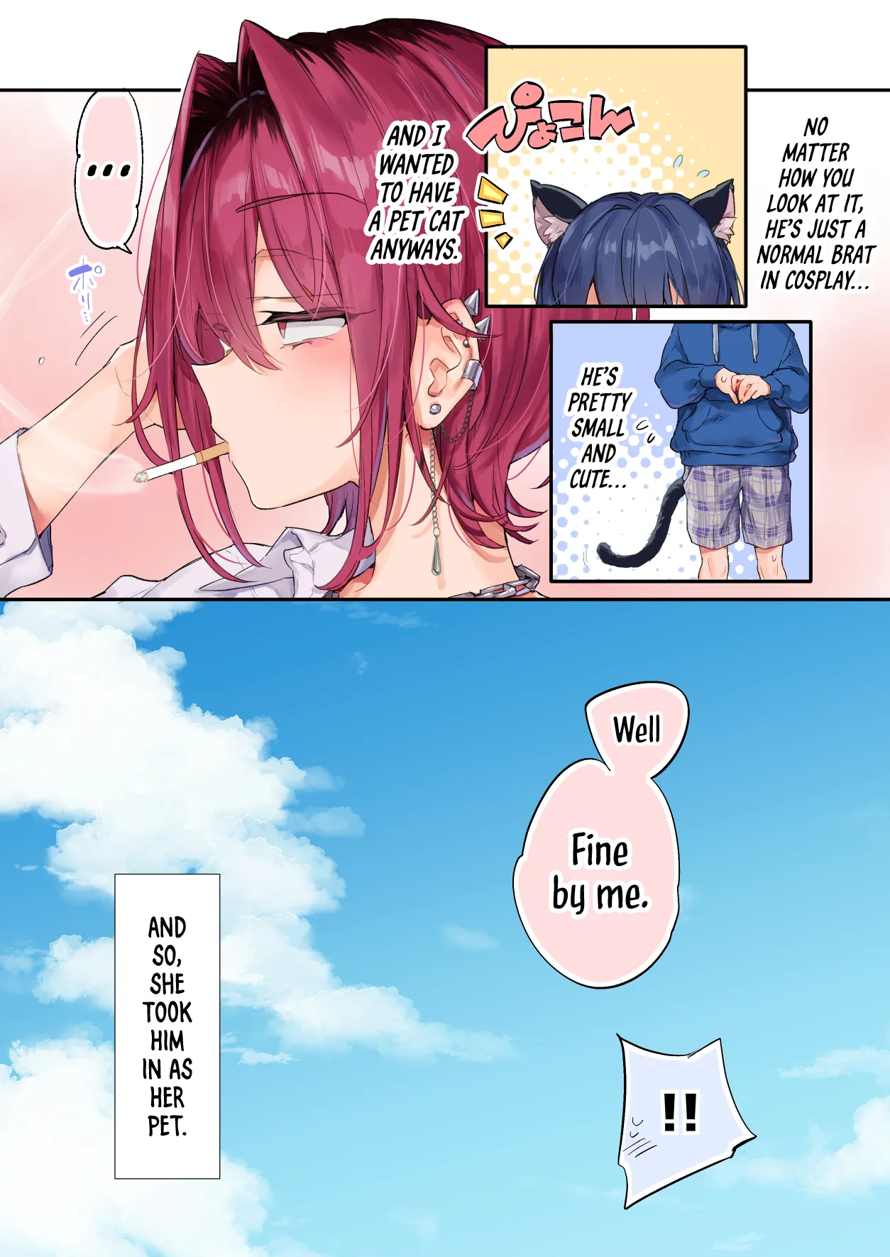 Chottto Kowai Oneesan ni Kawarete Mimasenka? | Wanna Try Being the Pet of a Kind of Scary Onee-san? page 3 full