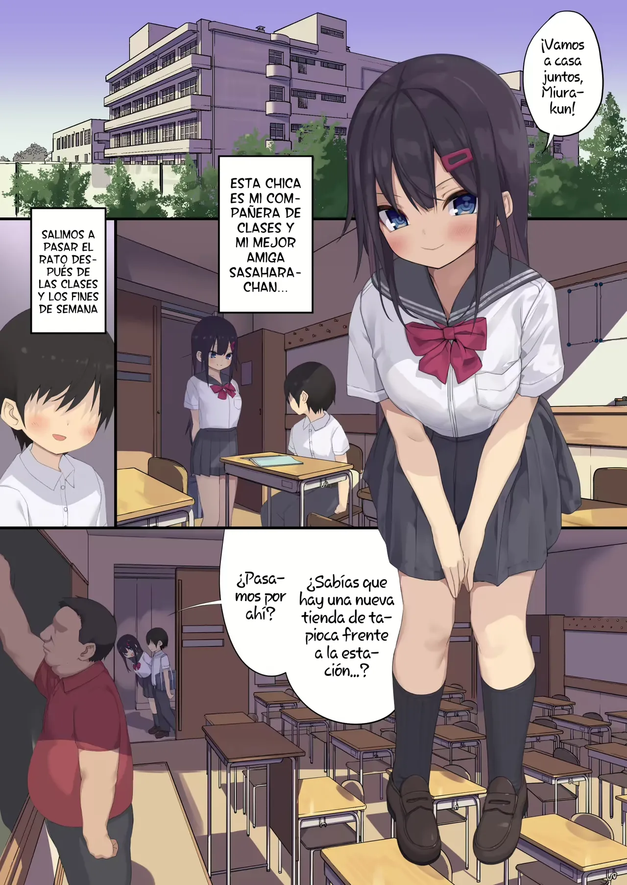 Joshikousei wa Dansei Kyoushi ni NTR Reru page 4 full