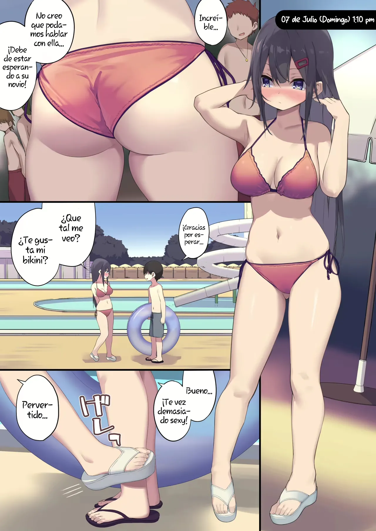 Joshikousei wa Dansei Kyoushi ni NTR Reru page 6 full