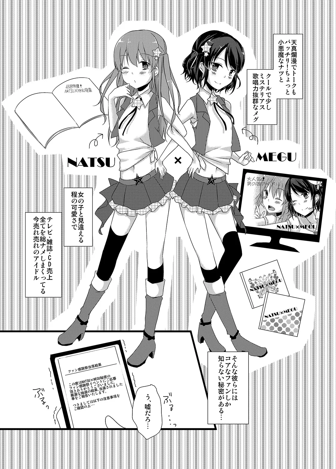 Himitsu no Bitch Idol ♂ page 3 full