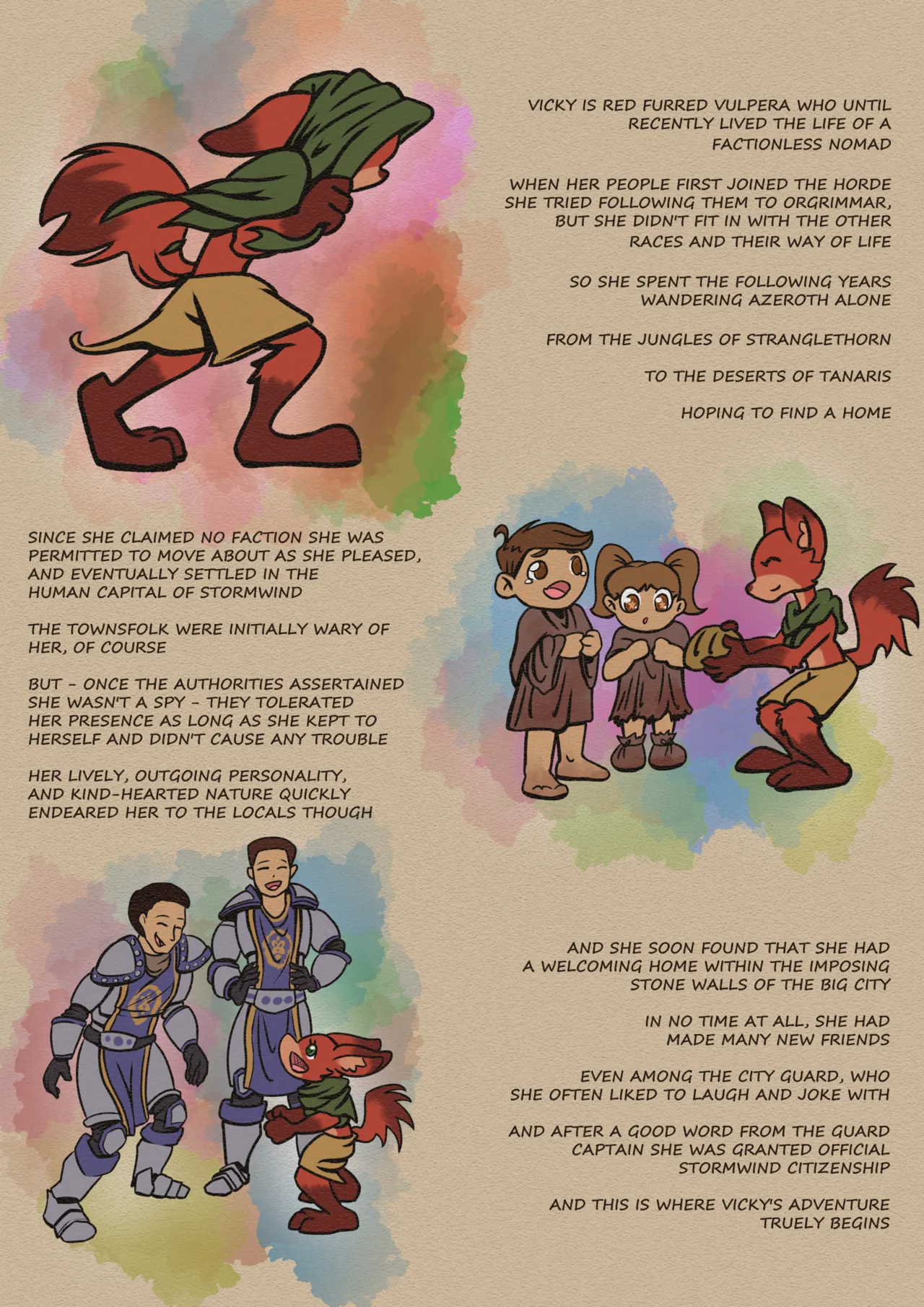 Snacking in Stormwind & Vicky the Vulpera's Voracious Ventures page 2 full
