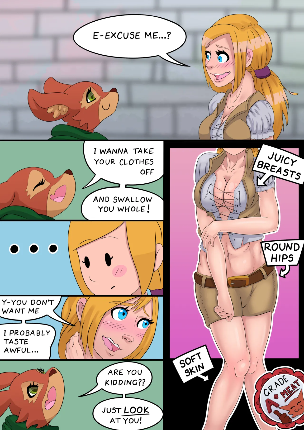 Snacking in Stormwind & Vicky the Vulpera's Voracious Ventures page 5 full