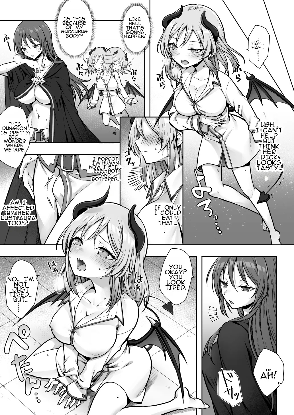 Shuzoku Henkou no Trap de Ningen Kenshi Osu ga Mesu Succubus ni! | A Male Human Swordsman Turns Into a Female Succubus Due to a Species-changing Trap! page 9 full