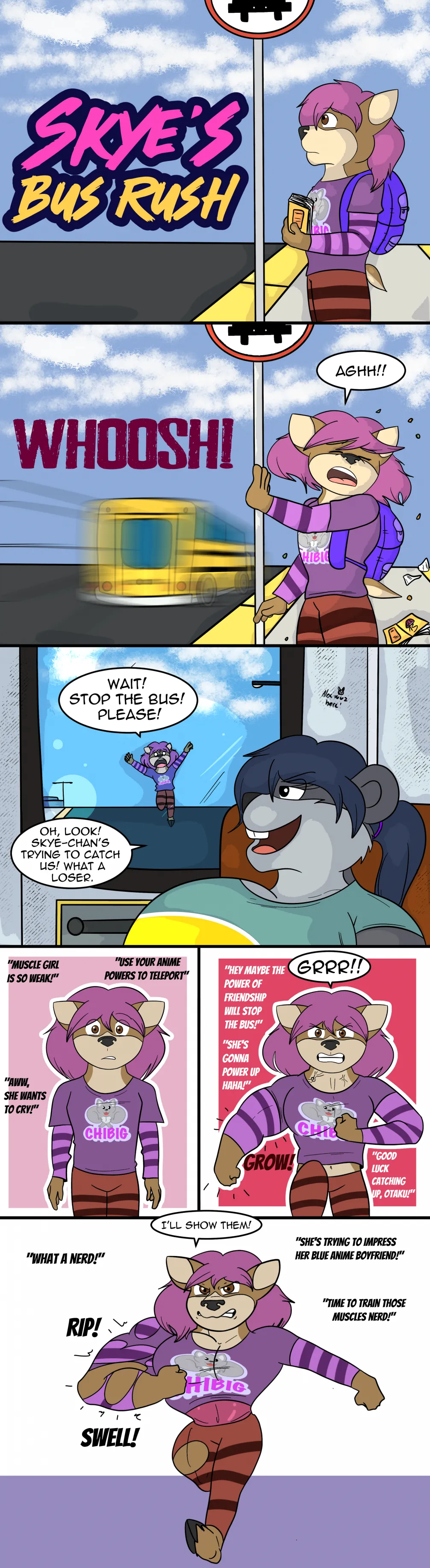Skye's Bus Rush page 1 full