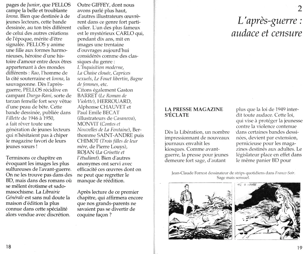 Petite histoire de l'érotisme dans la BD page 10 full