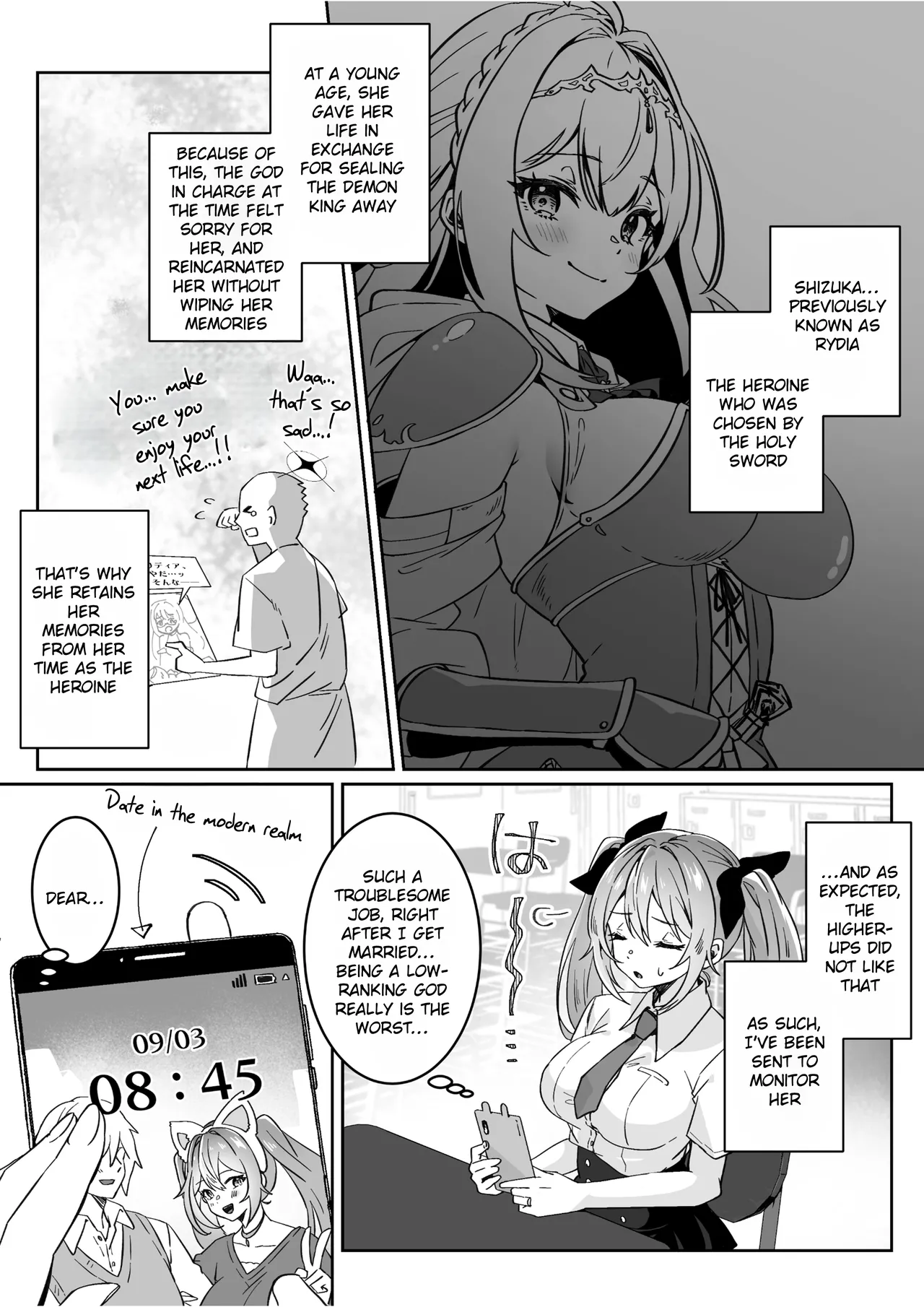 Isekai kara Tensei shita Ore wa Yami no Chikara de Yuusha Party ni Fukushuu suru ~Megami Hen~ | After Isekai Reincarnating, I Use Dark Powers To Get Revenge On The Hero Party ~Goddess~ page 12 full