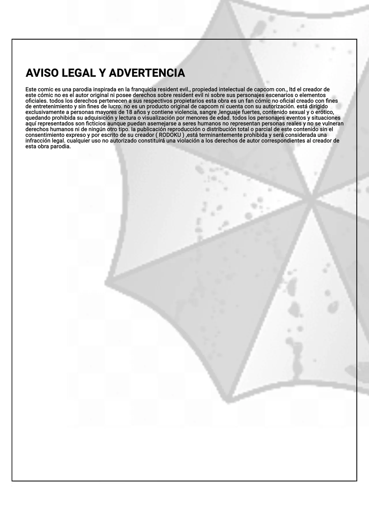 Resident evil the hive queen vol 1 bye rodoku page 4 full