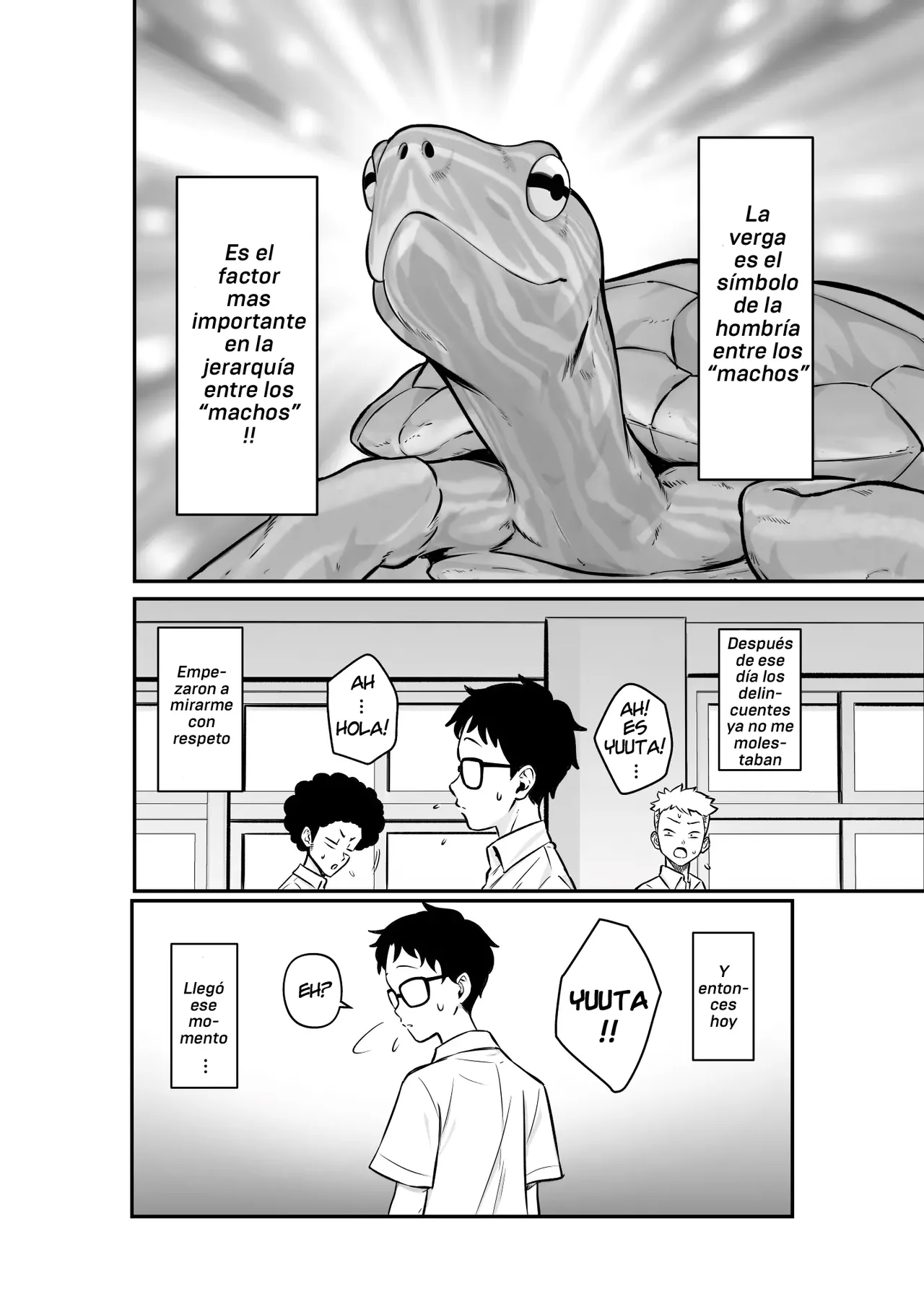 Ijimerarekko no Boku no Jinsei ga "Osu" ni Natta Hi | Vivia siendo acosado hasta que un dia me volvi el "Macho Alfa" page 4 full