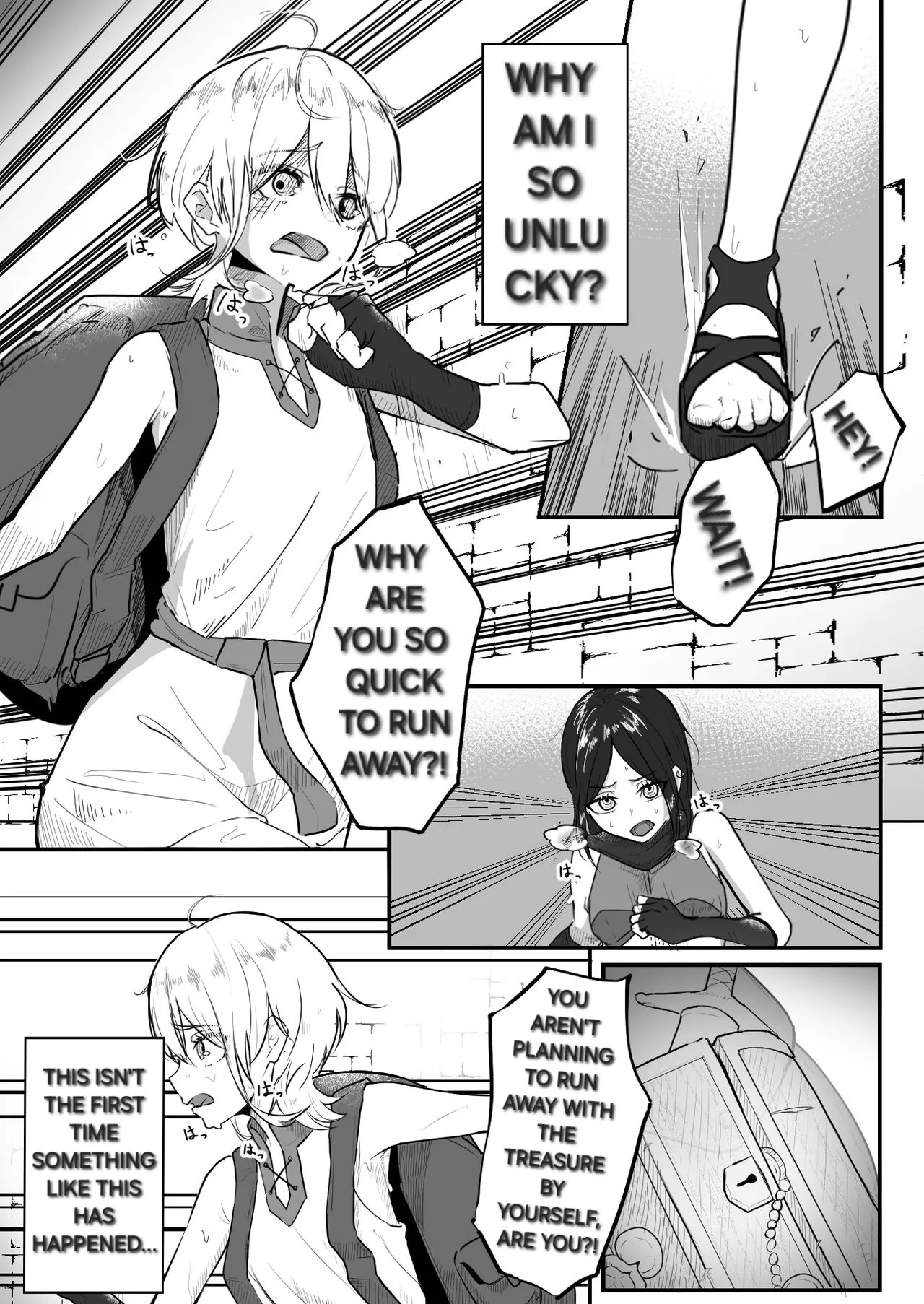 Jigoujitoku de Shokushu ni Tsukamatta Boukensha Mugen Cli Iki Jigoku to Hajimete no Chikubi Iki | An adventurer who got captured by tentacles due to her own mistakes page 3 full