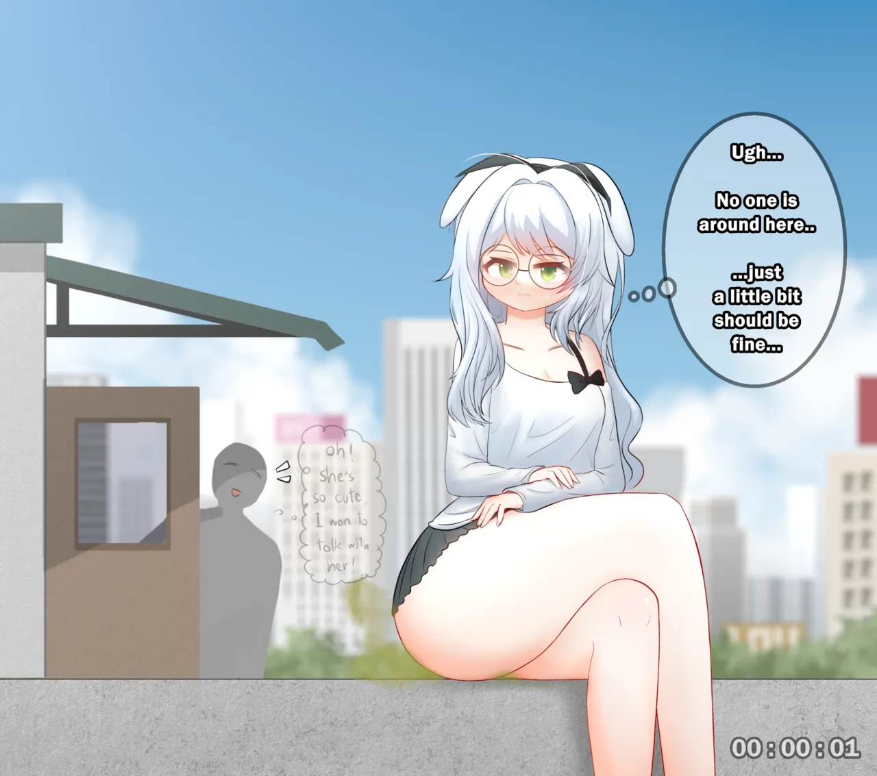 Rabbit Girl’s Rooftop Relief page 2 full
