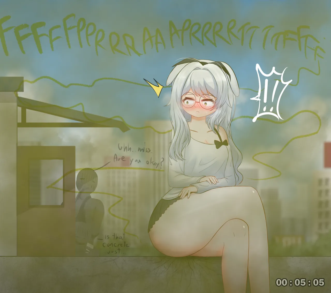 Rabbit Girl’s Rooftop Relief page 8 full