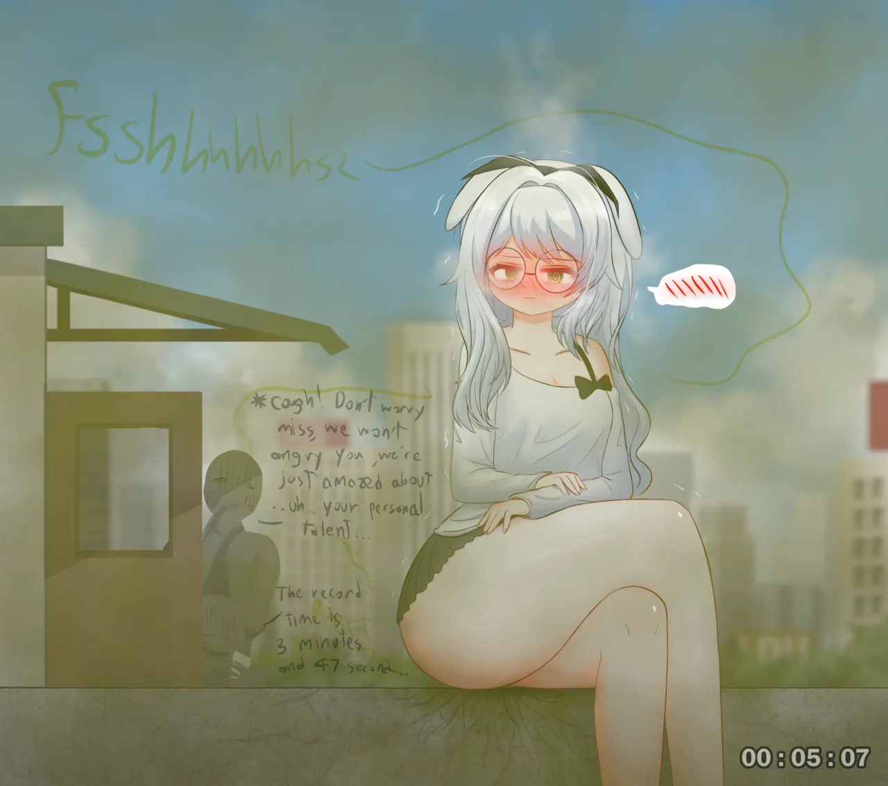 Rabbit Girl’s Rooftop Relief page 9 full