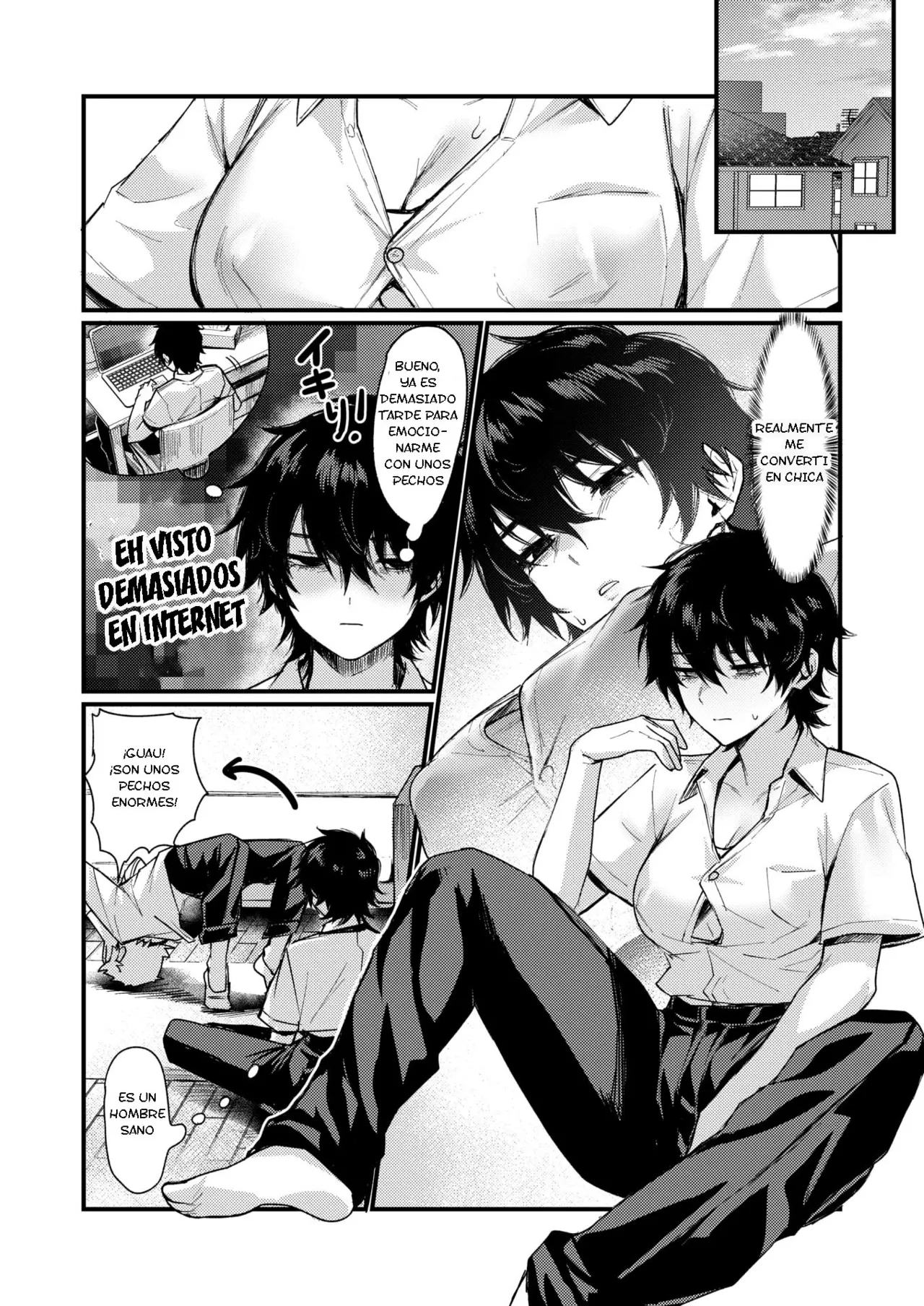 Izumi no Megami ni Shomo nai Koto o Negau na ! ~ Tatoeba Tomodachi o Nyotaika Sasetari ~ page 5 full