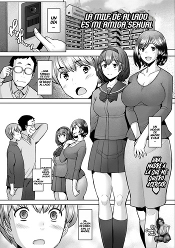 [Sakai Hamachi] Tonari no Mama wa Boku no SeFri｜La MILF De Al Lado Es Mi Amiga Sexual (Okinimesu Mama) [Español] [BigDaddy Scan] [Sin Censura] [Digital] cover