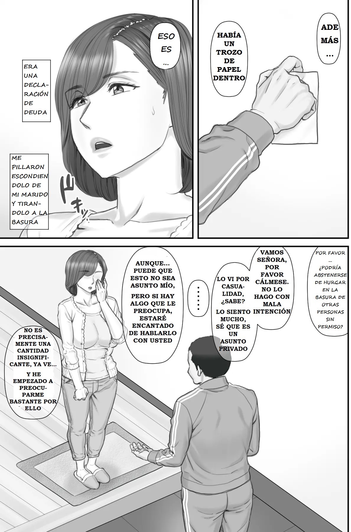 Netorare Shakkin Tsuma ~Kiken na Koushou Hen~ - ESPOSA ENGAÑADA POR DEUDAS  ~CAPITULO DE LA NEGOCIACIÓN PELIGROSA~ page 11 full